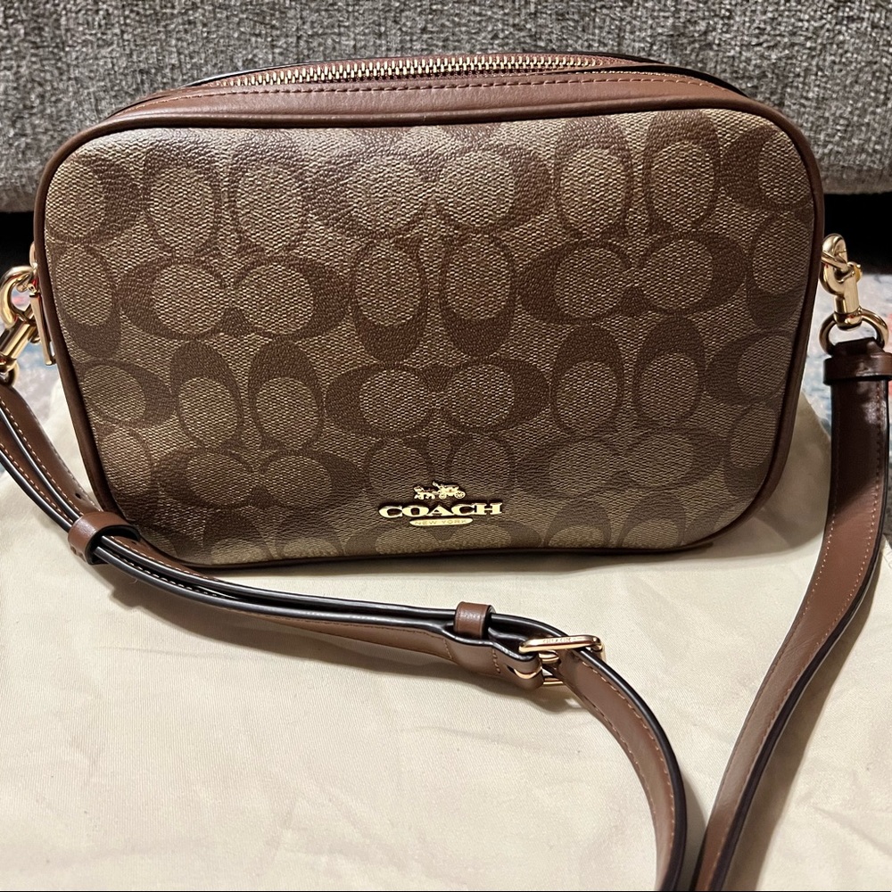 Coach Jes Crossbody in Signature Canvas